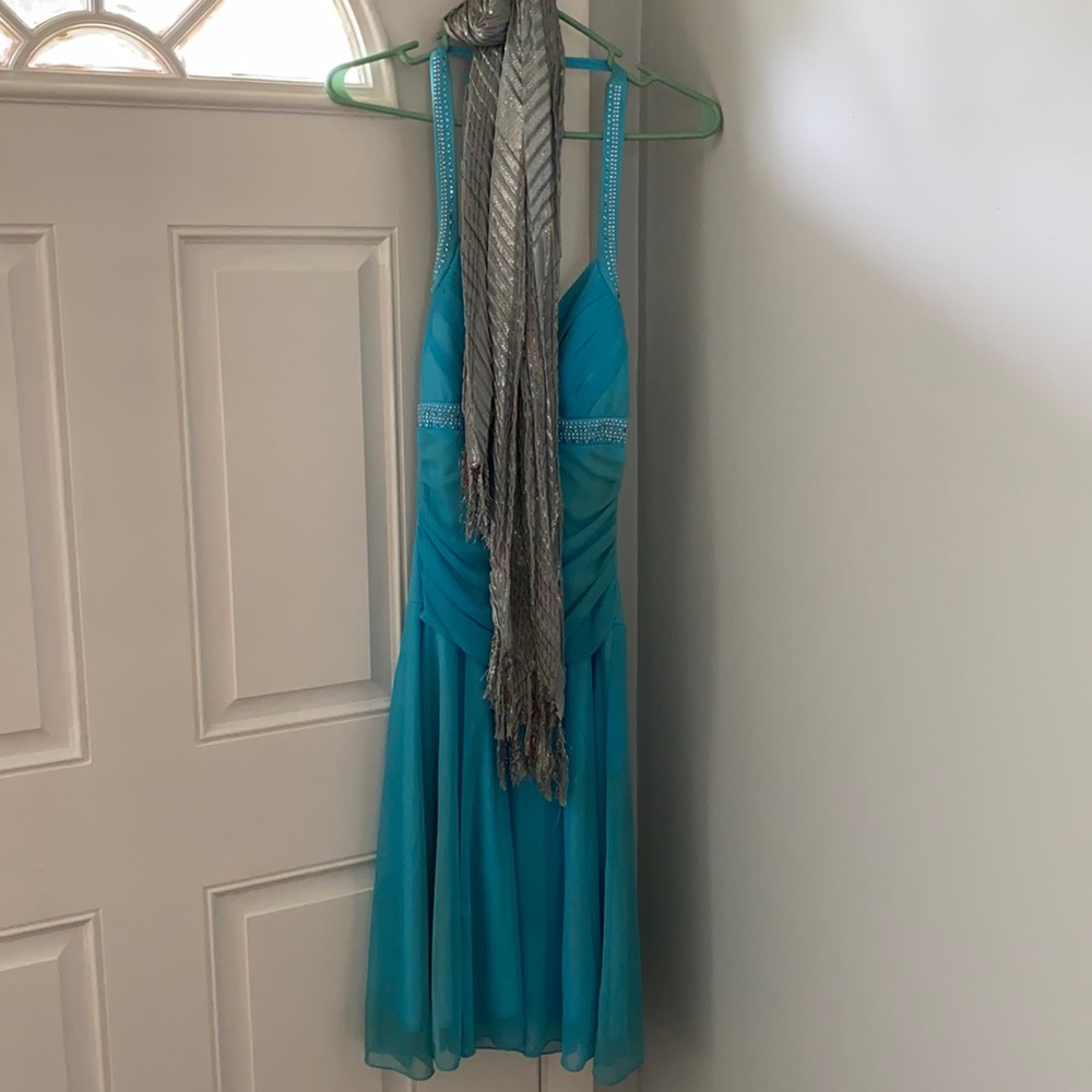 Light blue, Trixxi dress size Small, worn once